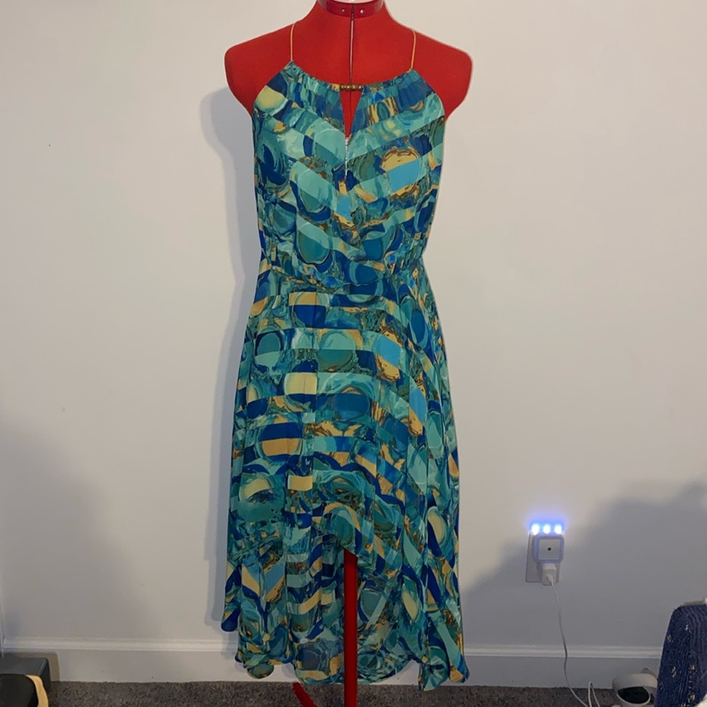 Avon High-Lo halter dress